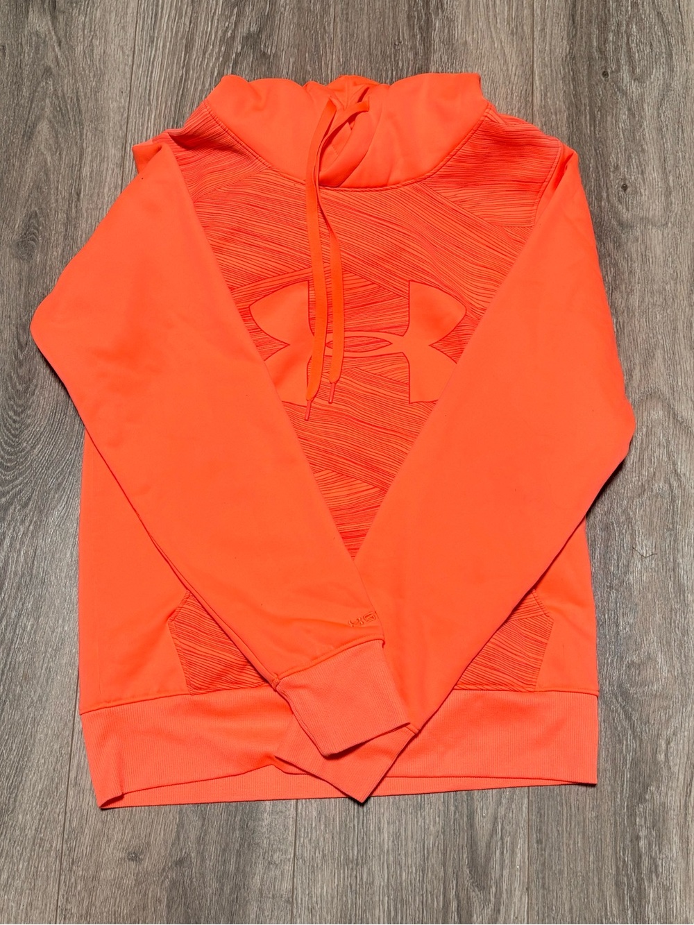 Under Armour Women's Neon Orange Pullover Hoodie